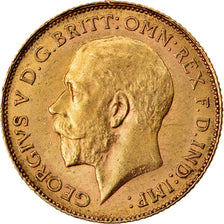 Moneta, Południowa Afryka, George V, 1/2 Sovereign, 1925, Pretoria, AU(50-53)