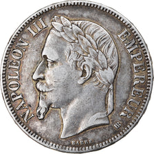 Coin, France, Napoléon III, 5 Francs, 1869, Strasbourg, EF(40-45), Silver