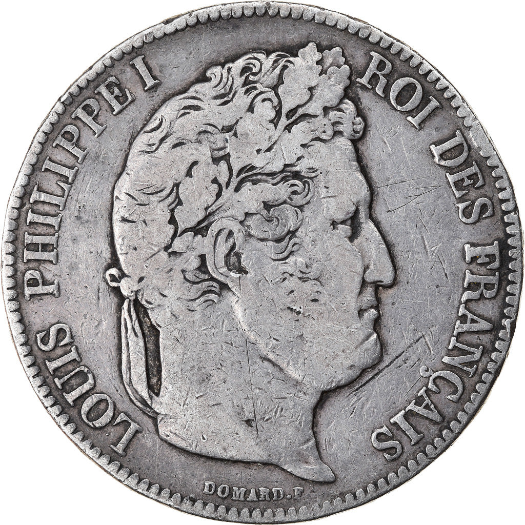 Munten, Frankrijk, Louis-Philippe, 5 Francs, 1832, Paris, FR, Zilver, KM:749.1