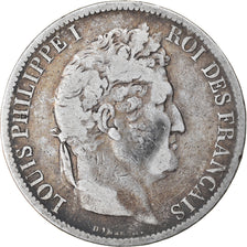 Monnaie, France, Louis-Philippe, 5 Francs, 1831, Rouen, TB, Argent