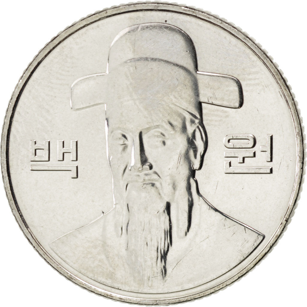 Coin, KOREA-SOUTH, 100 Won, 2011, MS(63), Copper-nickel, KM:35.2