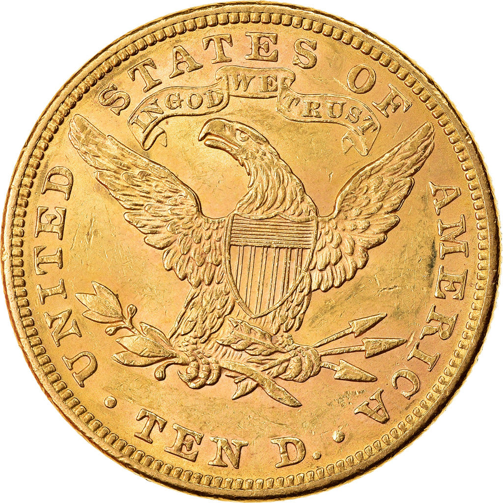 Monnaie, États-Unis, Coronet Head, $10, Eagle, 1894, Philadelphie, TTB+