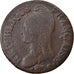 Moneta, Francia, Dupré, 5 Centimes, AN 7, Paris, MB+, Bronzo, KM:640.1