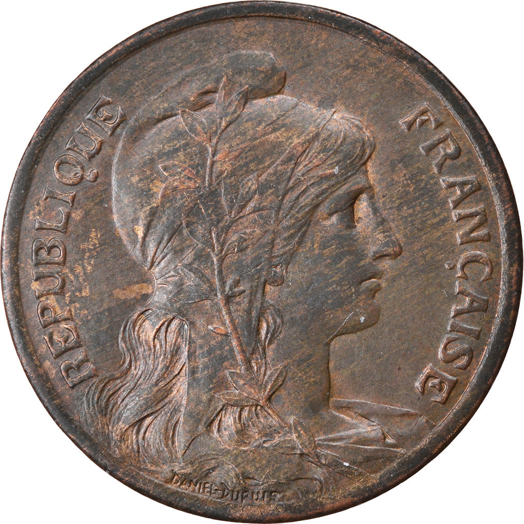 Coin, France, Dupuis, 10 Centimes, 1920, Paris, AU(50-53), Bronze, KM:843