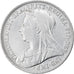 Coin, Great Britain, Victoria, 1/2 Crown, 1900, AU(50-53), Silver, KM:782