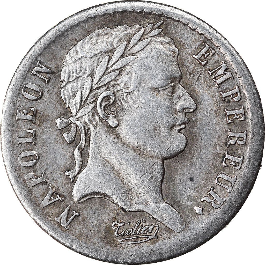 Moneta, Francia, Napoléon I, 1/2 Franc, 1812, Rouen, BB+, Argento, KM:691.2