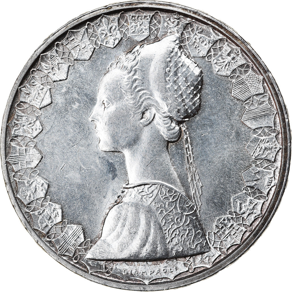 Coin, Italy, 500 Lire, 1967, Rome, AU(55-58), Silver, KM:98