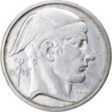 Monnaie, Belgique, 50 Francs, 50 Frank, 1949, TTB+, Argent, KM:136.1