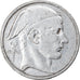 Moneda, Bélgica, 50 Francs, 50 Frank, 1948, MBC, Plata, KM:137