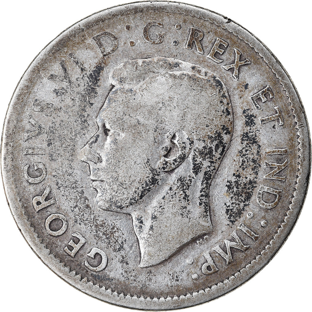 Coin, Canada, George VI, 25 Cents, 1941, Ottawa, VF(30-35)