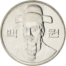 KOREA-SOUTH, 100 Won, 2011, KM #35.2, MS(63), Copper-Nickel, 24, 5.38