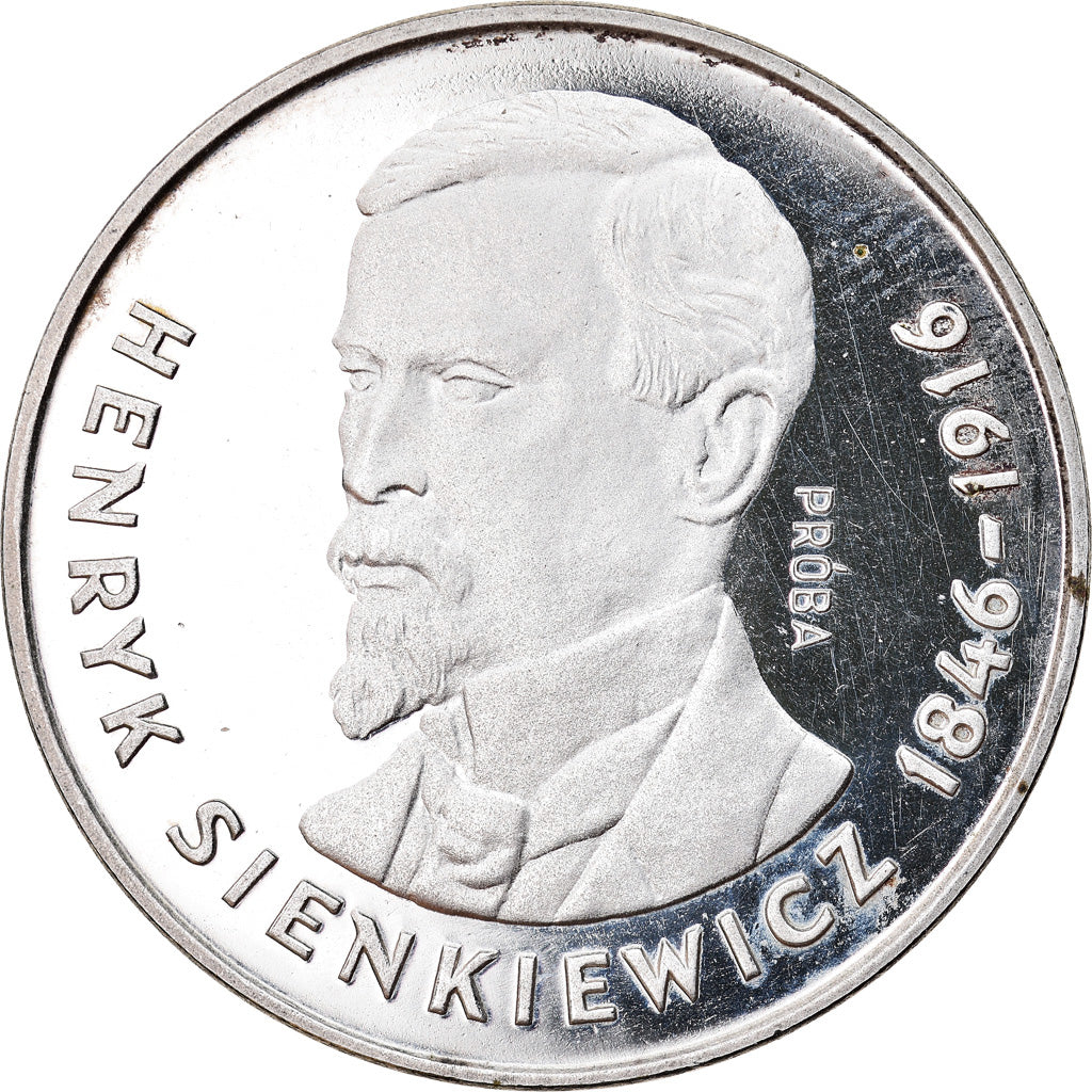 Moneta, Polska, 100 Zlotych, 1977, Warsaw, PRÓBA, MS(65-70), Srebro, KM:Pr299