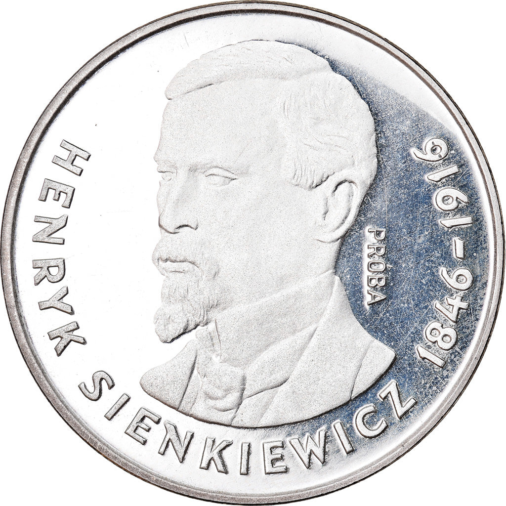Coin, Poland, 100 Zlotych, 1977, Warsaw, ESSAI, MS(65-70), Silver, KM:Pr299