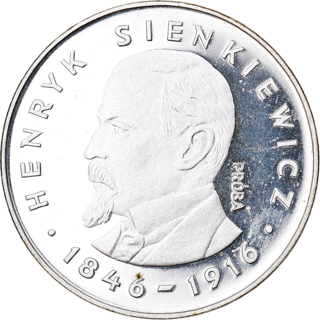 Coin, Poland, 100 Zlotych, 1977, Warsaw, ESSAI, MS(65-70), Silver, KM:Pr301