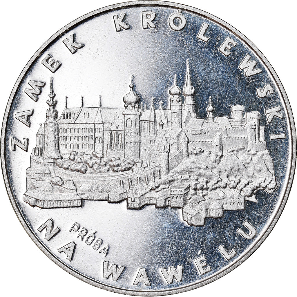 Coin, Poland, 100 Zlotych, 1977, Warsaw, ESSAI, MS(65-70), Silver, KM:Pr311