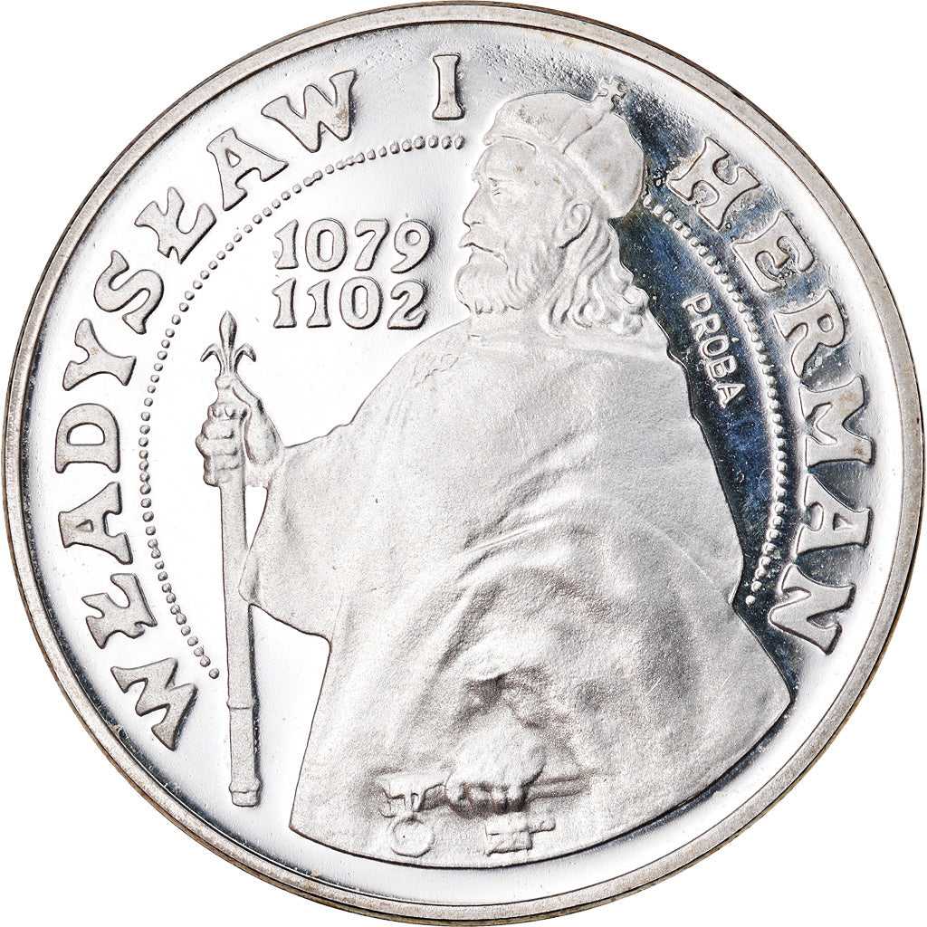 Coin, Poland, 200 Zlotych, 1981, Warsaw, ESSAI, MS(65-70), Silver, KM:Pr456
