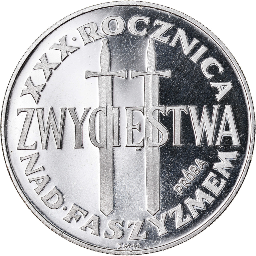 Coin, Poland, 200 Zlotych, 1975, Warsaw, ESSAI, MS(65-70), Silver, KM:Pr266