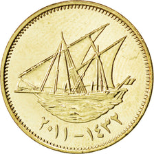 Kuwait, 10 Fils, 2011, KM #New, MS(63), Nickel-brass, 3.75