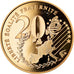Frankreich, 20 Euro, 2002, BE, UNC, Gold, Gadoury:EU 28