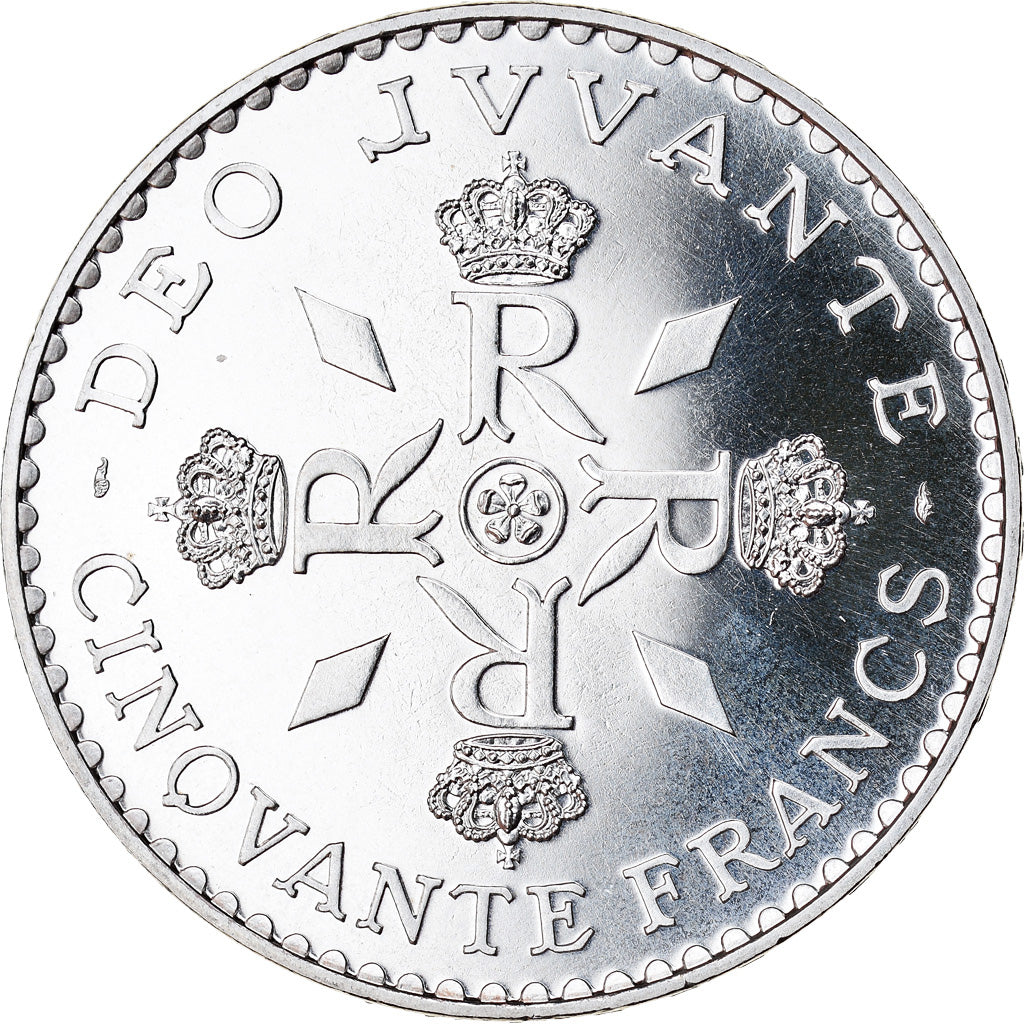 Moneda, Mónaco, 50 Francs, 1974, ESSAI, FDC, Plata, KM:E66, Gadoury:MC162