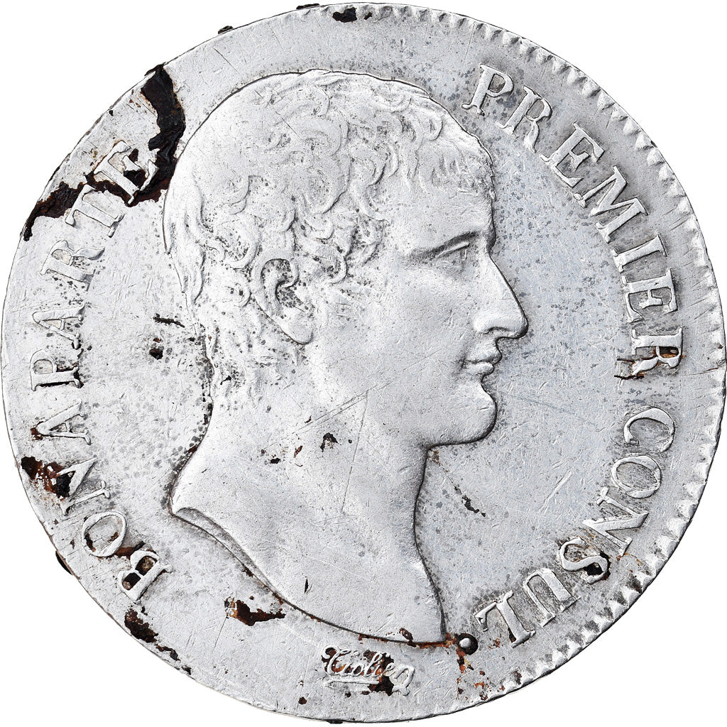 Coin, France, Napoléon I, 5 Francs, An 12 (1804), Marseille, EF(40-45), Silver