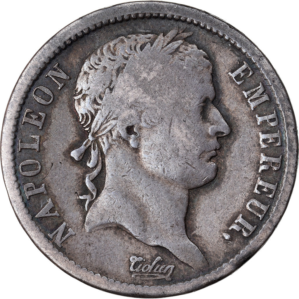 Coin, France, Napoléon I, 2 Francs, 1813, Perpignan, VF(30-35), Silver