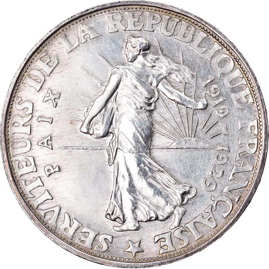 Coin, France, 20 Francs, 1929, Module de 20 francs, ESSAI, AU(55-58), Silver