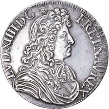 Munten, Frankrijk, Louis XIV, Écu à la cravate, Ecu, 1683, Rennes, ZF+