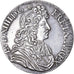 Munten, Frankrijk, Louis XIV, Écu à la cravate, Ecu, 1683, Rennes, ZF+
