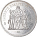 Coin, France, Hercule, 50 Francs, 1974, Paris, AU(55-58), Silver, KM:941.1