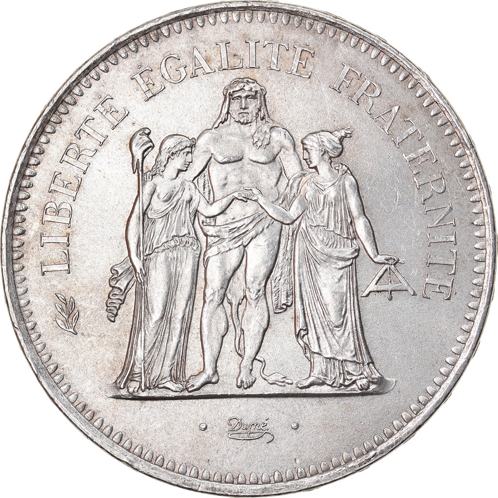 Monnaie, France, Hercule, 50 Francs, 1976, Paris, SUP, Argent, Gadoury:882