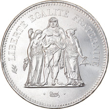 Coin, France, Hercule, 50 Francs, 1976, Paris, AU(55-58), Silver, KM:941.1