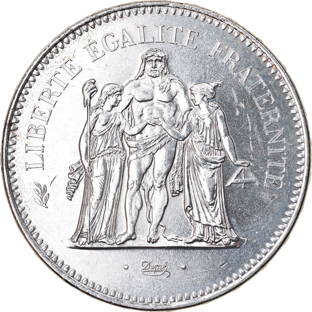 Monnaie, France, Hercule, 50 Francs, 1978, Paris, SUP, Argent, Gadoury:882