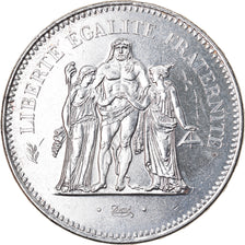 Monnaie, France, Hercule, 50 Francs, 1978, Paris, SUP, Argent, Gadoury:882
