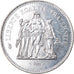 Coin, France, Hercule, 50 Francs, 1978, Paris, AU(55-58), Silver, KM:941.1