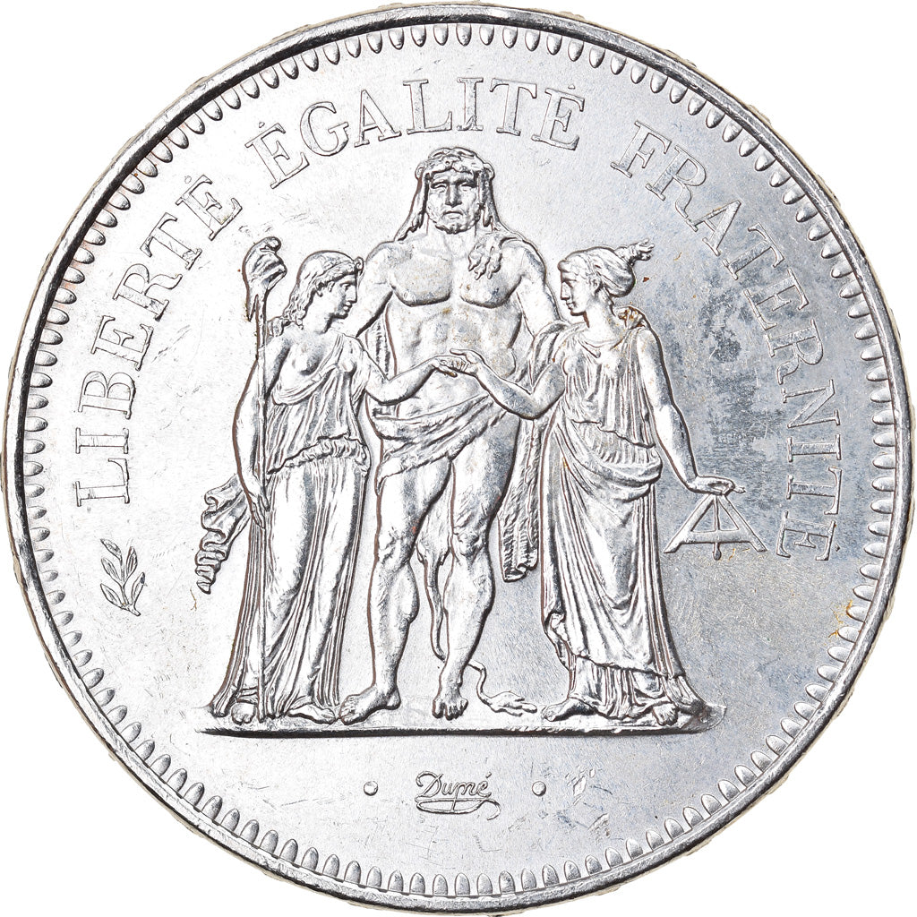 Monnaie, France, Hercule, 50 Francs, 1978, Paris, SUP, Argent, Gadoury:882