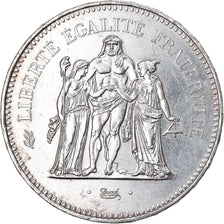 Coin, France, Hercule, 50 Francs, 1979, Paris, AU(55-58), Silver, KM:941.1