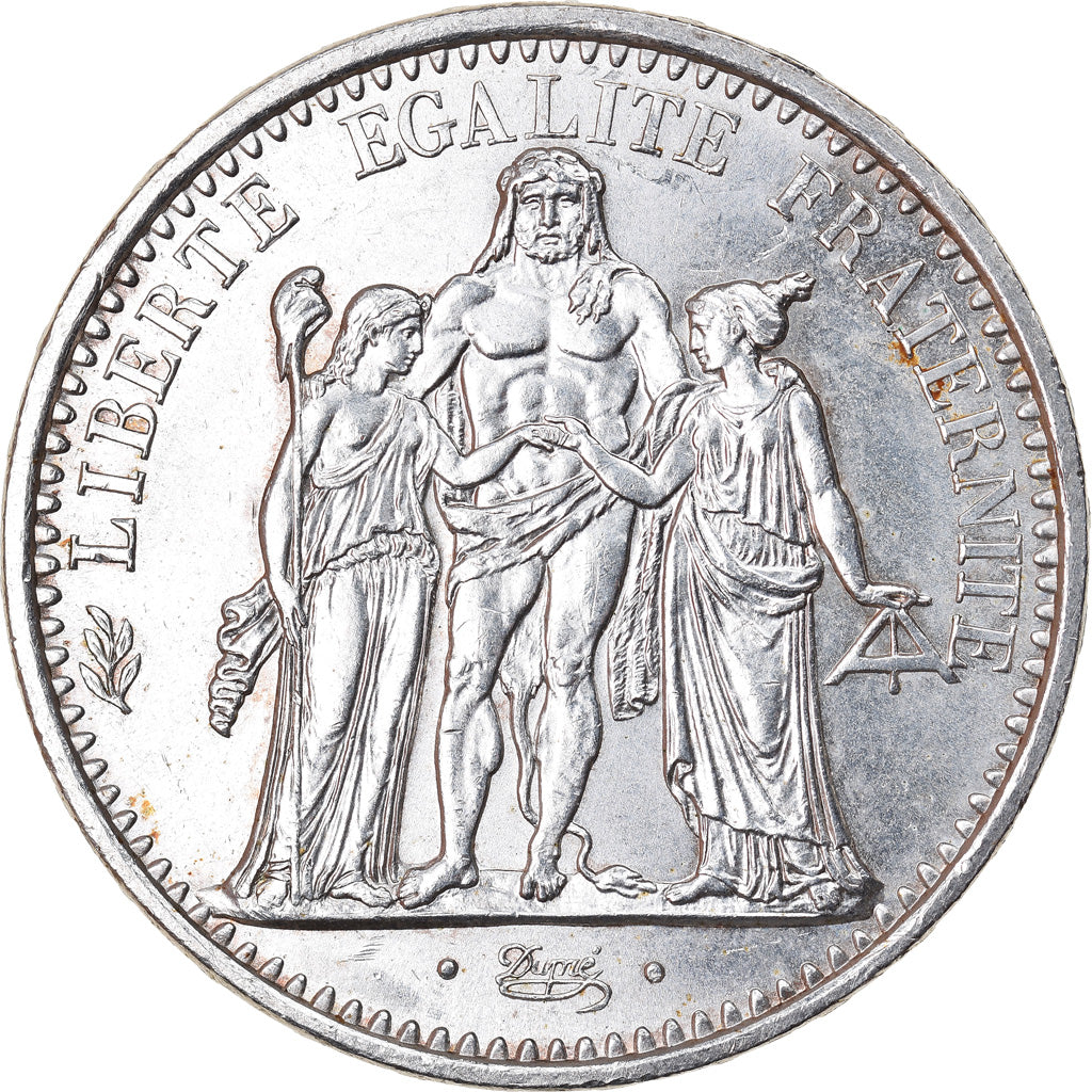 Coin, France, Hercule, 10 Francs, 1966, Paris, AU(55-58), Silver, KM:932