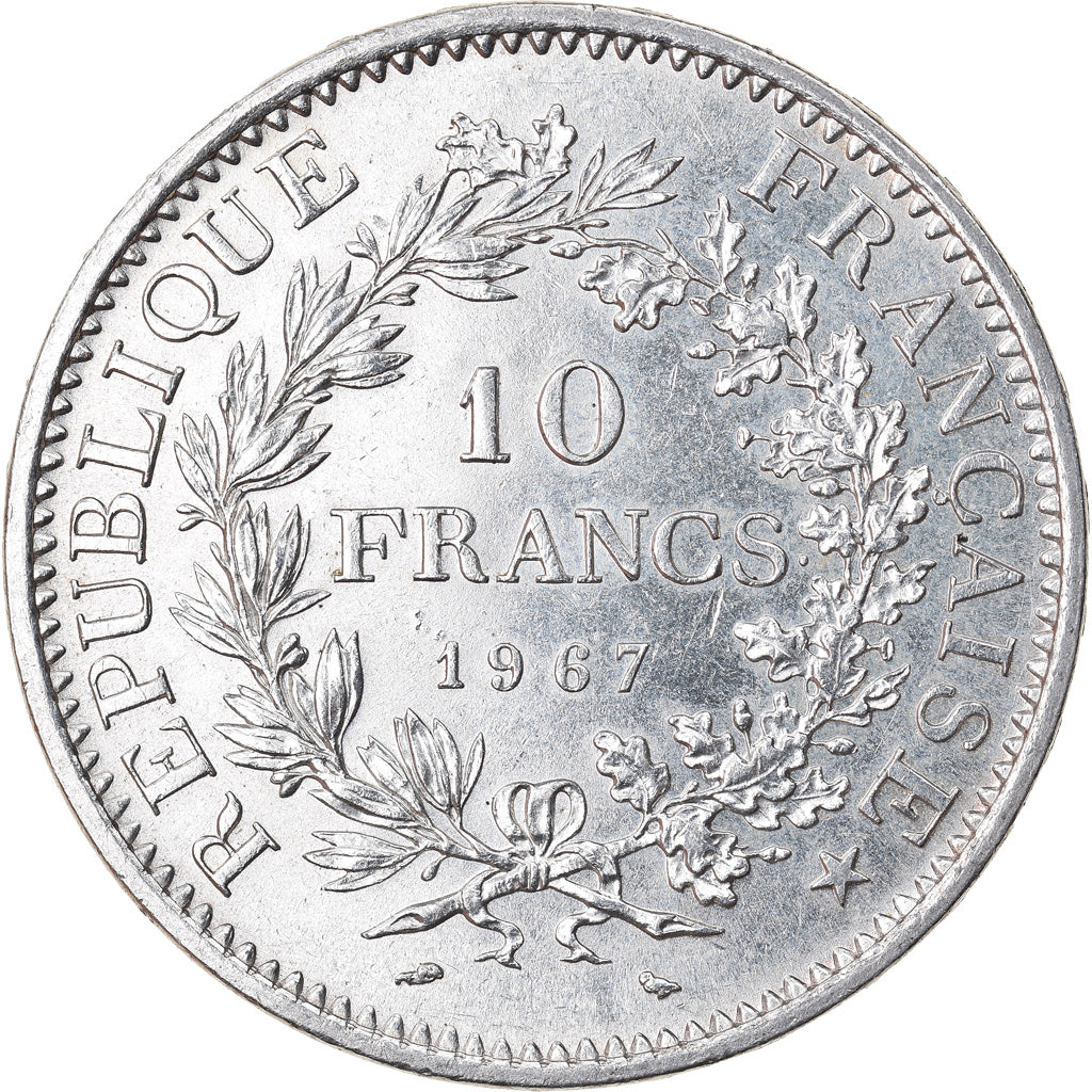 Monnaie, France, Hercule, 10 Francs, 1967, Paris, SUP, Argent, Gadoury:813