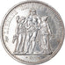 Moeda, França, Hercule, 10 Francs, 1967, Paris, AU(55-58), Prata, KM:932