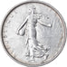 Moneta, Francja, Semeuse, 5 Francs, 1967, AU(55-58), Srebro, KM:926, Gadoury:770