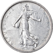Coin, France, Semeuse, 5 Francs, 1967, AU(55-58), Silver, KM:926, Gadoury:770