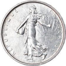 Munten, Frankrijk, Semeuse, 5 Francs, 1967, PR, Zilver, KM:926, Gadoury:770