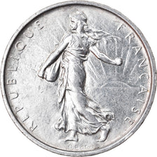 Moneta, Francja, Semeuse, 5 Francs, 1969, AU(55-58), Srebro, KM:926, Gadoury:770