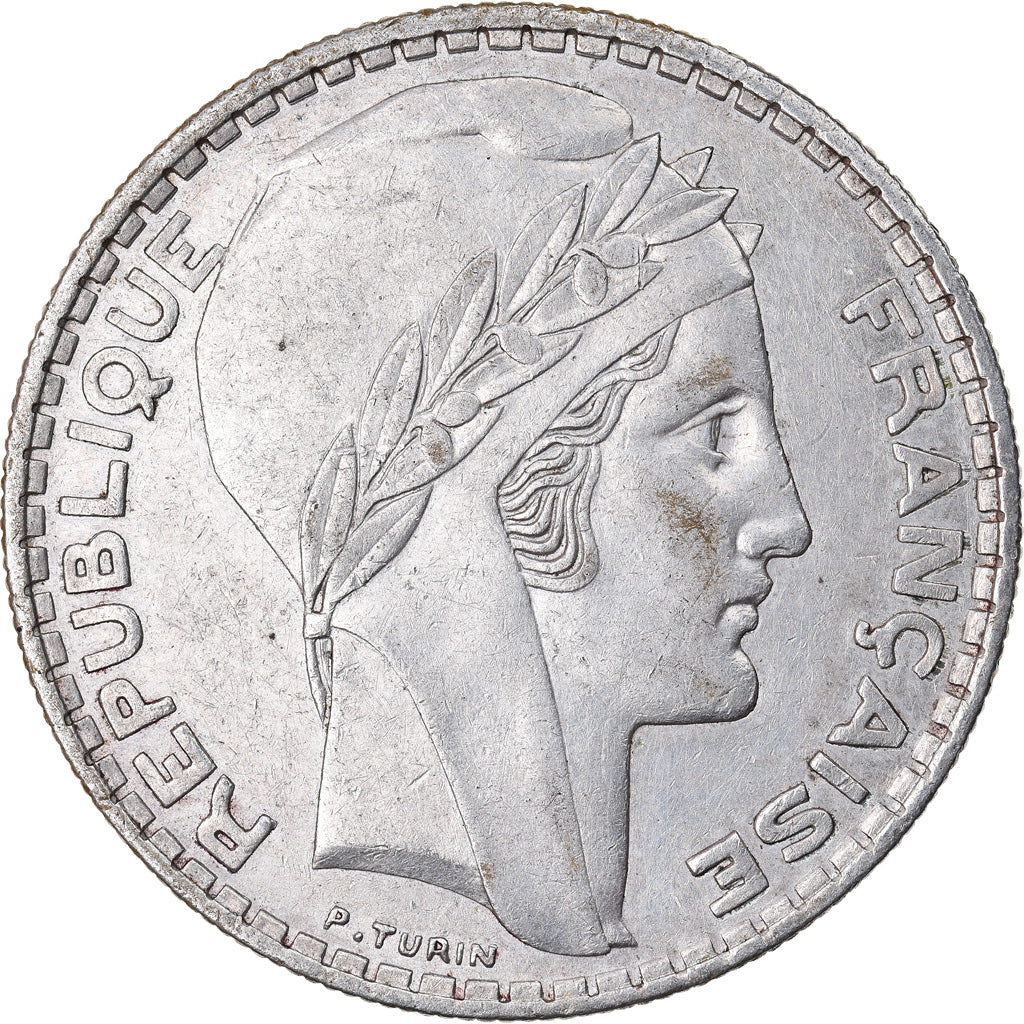 Coin, France, Turin, 20 Francs, 1934, Paris, AU(50-53), Silver, KM:879