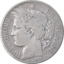 Monnaie, France, Cérès, Franc, 1887, Paris, TB, Argent, Gadoury:465a, KM:822.1