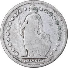Coin, Switzerland, Franc, 1875, Bern, VF(20-25), Silver, KM:24
