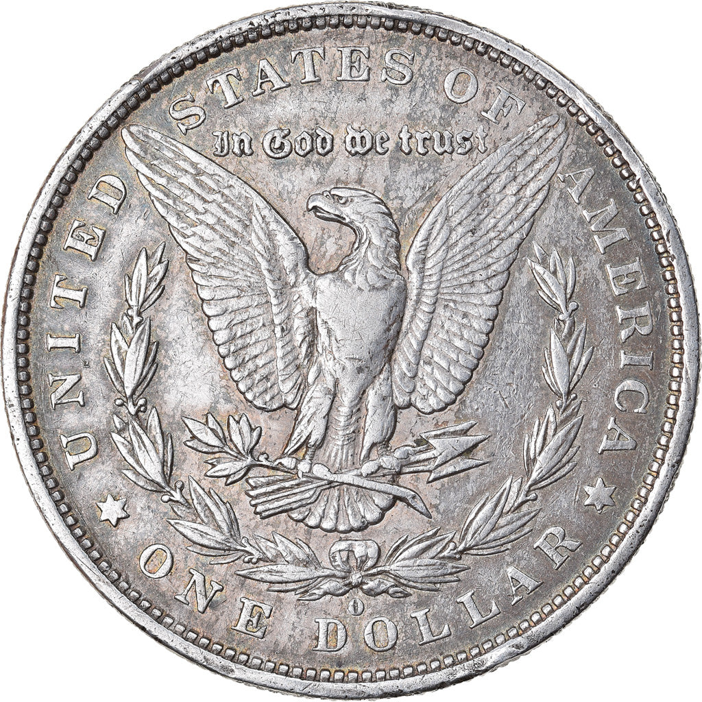 Coin, United States, Morgan Dollar, 1879, U.S. Mint, New Orleans, EF(40-45)