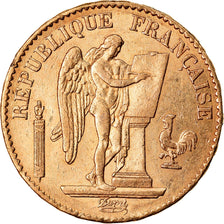 Monnaie, France, Génie, 20 Francs, 1876, Paris, TTB+, Or, Gadoury:1063, KM:825