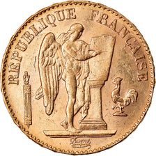 Munten, Frankrijk, Génie, 20 Francs, 1897, Paris, ZF+, Goud, KM:825